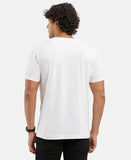 Jockey 2726 Men's Super Combed Cotton Rich Solid Regular Fit V Neck Half Sleeve T-Shirt
