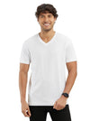 Jockey 2726 Men's Super Combed Cotton Rich Solid Regular Fit V Neck Half Sleeve T-Shirt