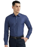 Van Heusen Solid Formal Shirt for Men| Premium Cotton| Full Sleeves| Slim Fit |Breathable Fabric