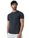 XYXX Men's Solid Regular Fit T-Shirt