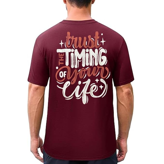 Men's Oversized Graphic T-Shirt Soft Cotton Casual Streetwear