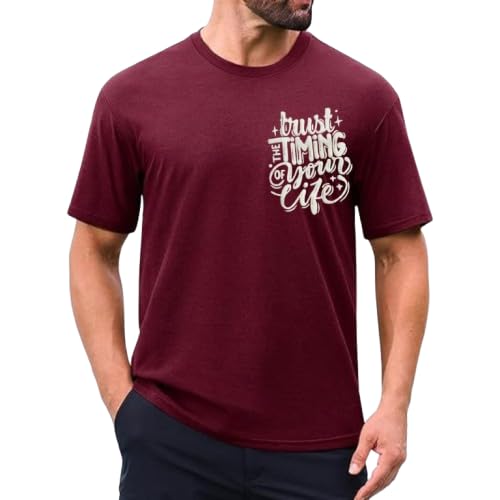 Men's Oversized Graphic T-Shirt Soft Cotton Casual Streetwear